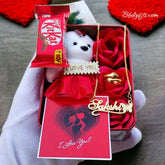 Personalized Valentine's Cute Mini Hamper - Perfect Gifts for Her - BBD GIFTS